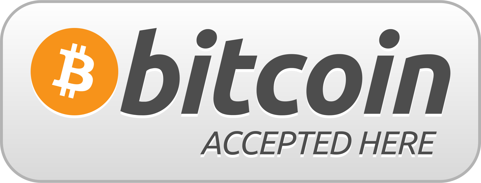 Bitcoins accepted.